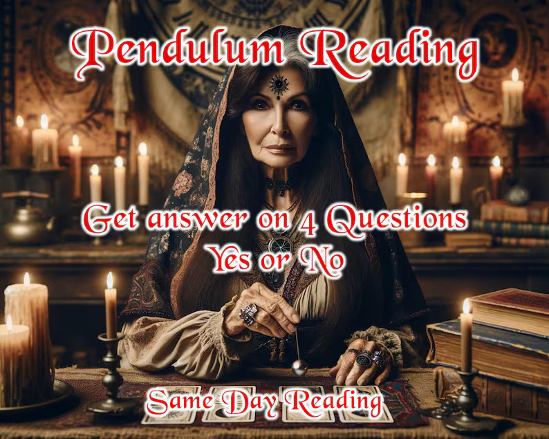 4 Pendulum Reading - Get Immediate Clarity - Same Day ( YES / NO / MAYBE )