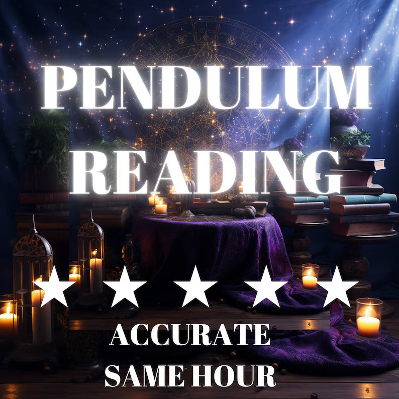 1 Pendulum Reading - Get Immediate Clarity - Same Hour ( YES / NO / MAYBE )